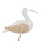 Set of 3 White Polystone Contemporary Sculpture, 15", 15", 14"